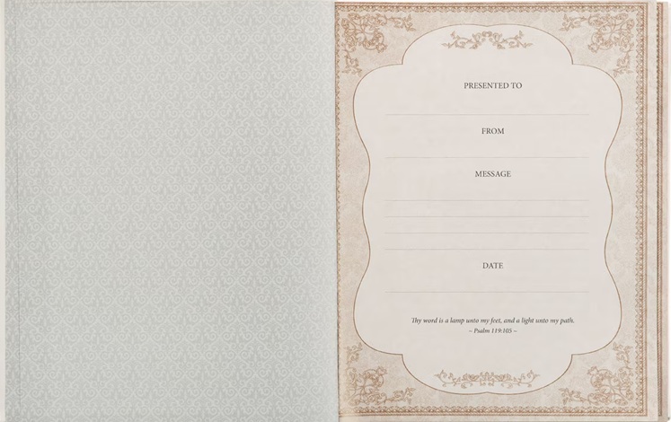 KJV Family Bible White Imitation Leather