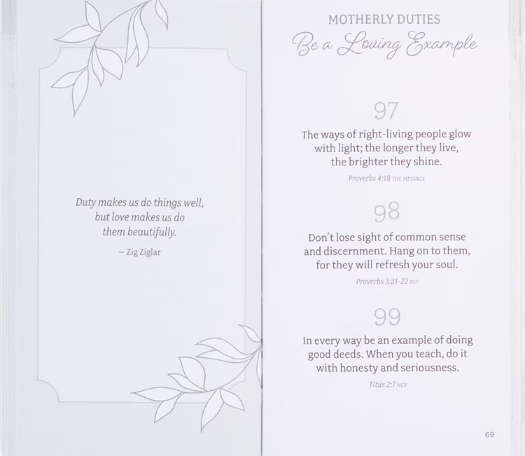 199 Favourite Bible Verses For Mothers Green