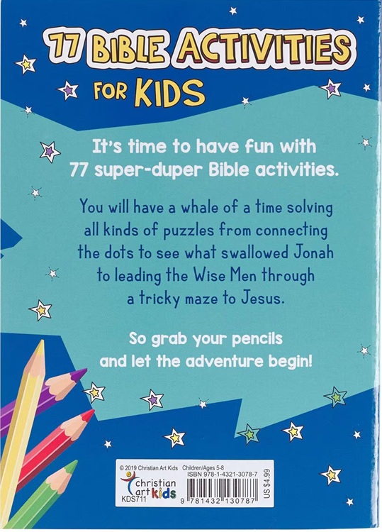 77 Bible Activities For Kids