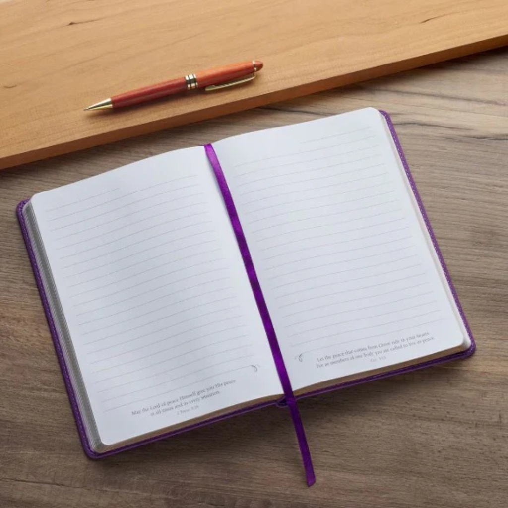 Journal Strength & Dignity Purple Rose (01/25)