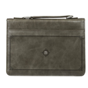 Bible Case I Can Do All Things Filigree Grey Large