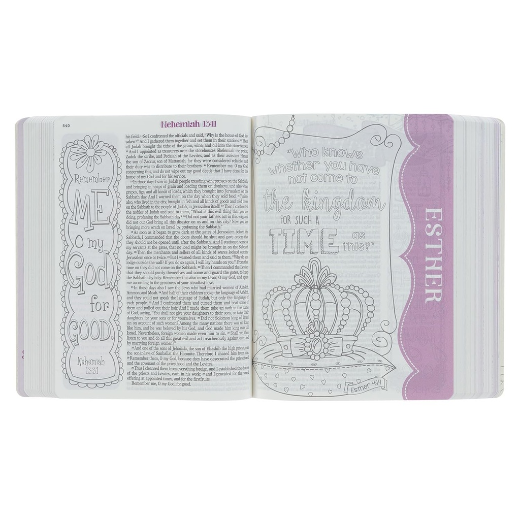 ESV My Creative Bible for Girls Pink Flexcover 09/24