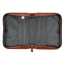 Bible Case Large Stand Firm Brown Faux Leather