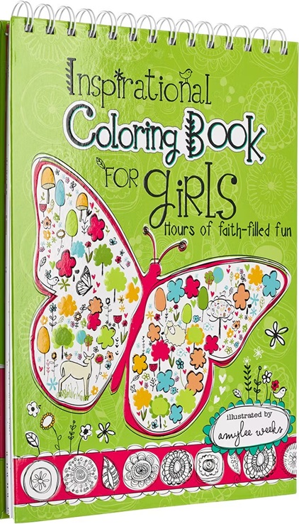 Inspirational Colouring Book For Girls