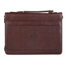 Bible Case Large Lord's Prayer Brown