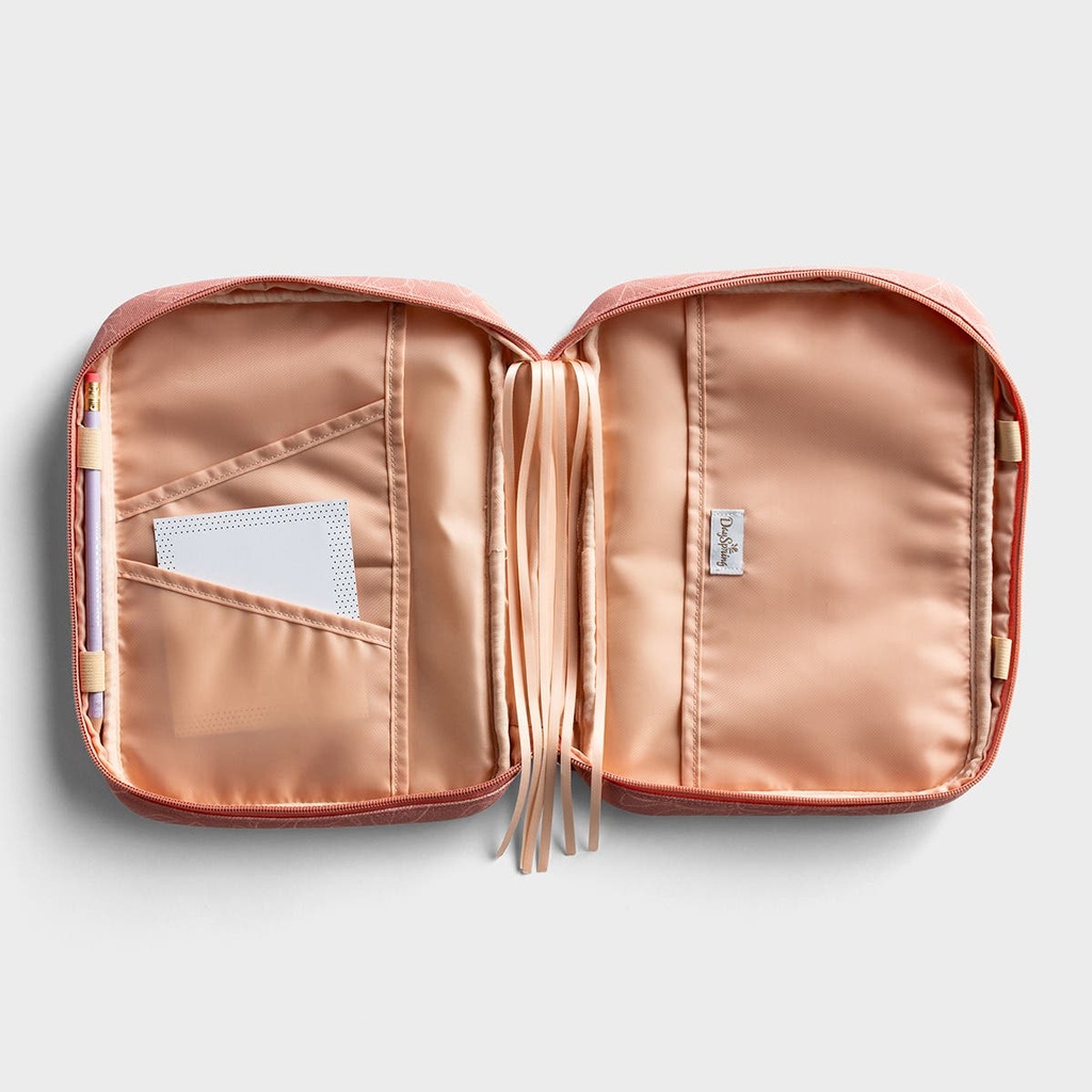 Bible Case Studio 71 Grace Upon Grace Peach Canvas