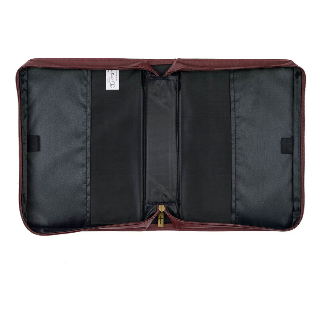 Bible Case Large Lord's Prayer Brown