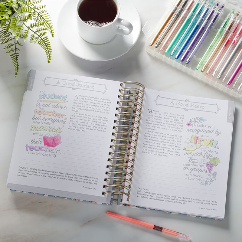 Illustrated Words of Jesus For Women Colouring (01/25)