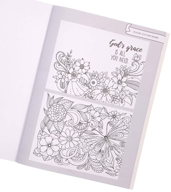 I Know The Plans I Have For You: Soothing Colouring