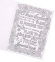 I Know The Plans I Have For You: Soothing Colouring