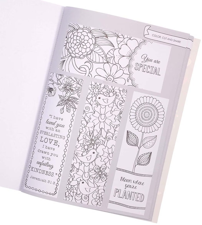 I Know The Plans I Have For You: Soothing Colouring