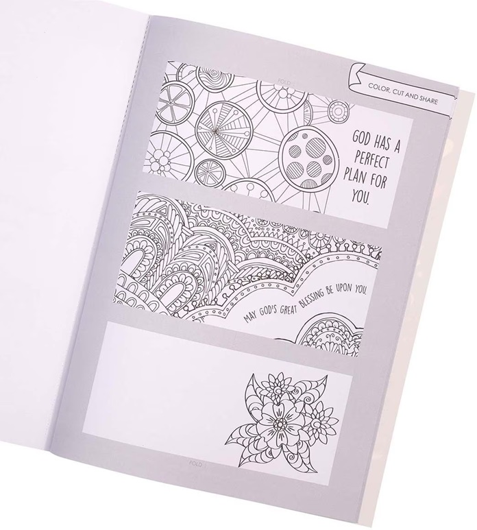 I Know The Plans I Have For You: Soothing Colouring