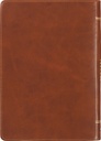 Journal Classic Be Strong and Courageous Brown Zip