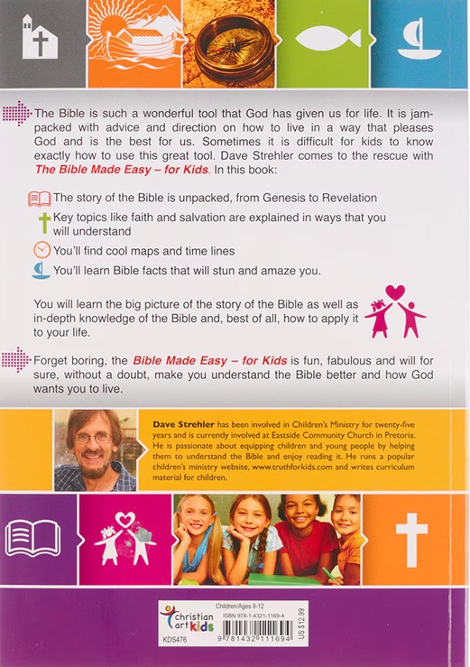 Bible Made Easy For Kids 8-12 Yrs