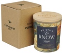 Candle Be Still Yellow Rose Nordic Seaside Glass (03/25)