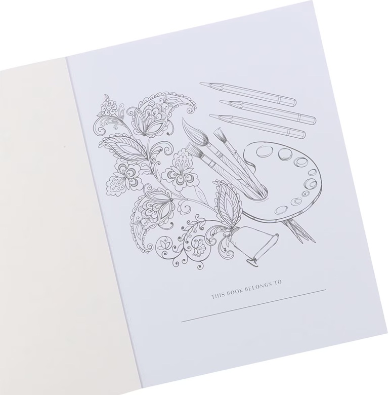 Color The Words Of Jesus Colouring Book Flowers