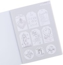 Color The Words Of Jesus Colouring Book Flowers