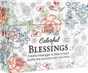 Colourful Blessings Colouring Cards