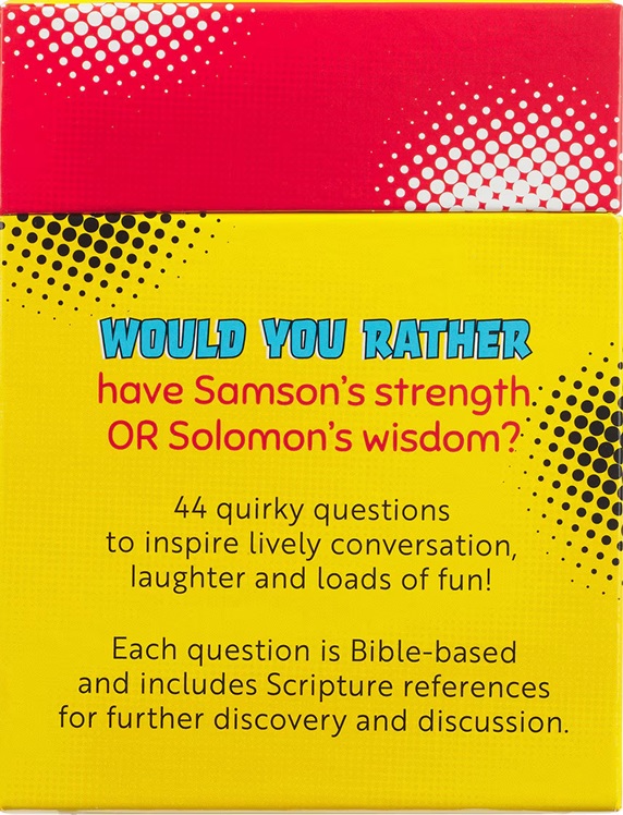 Conversation Starters For Families Would You Rather (01/25)