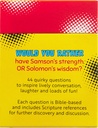 Conversation Starters For Families Would You Rather (01/25)