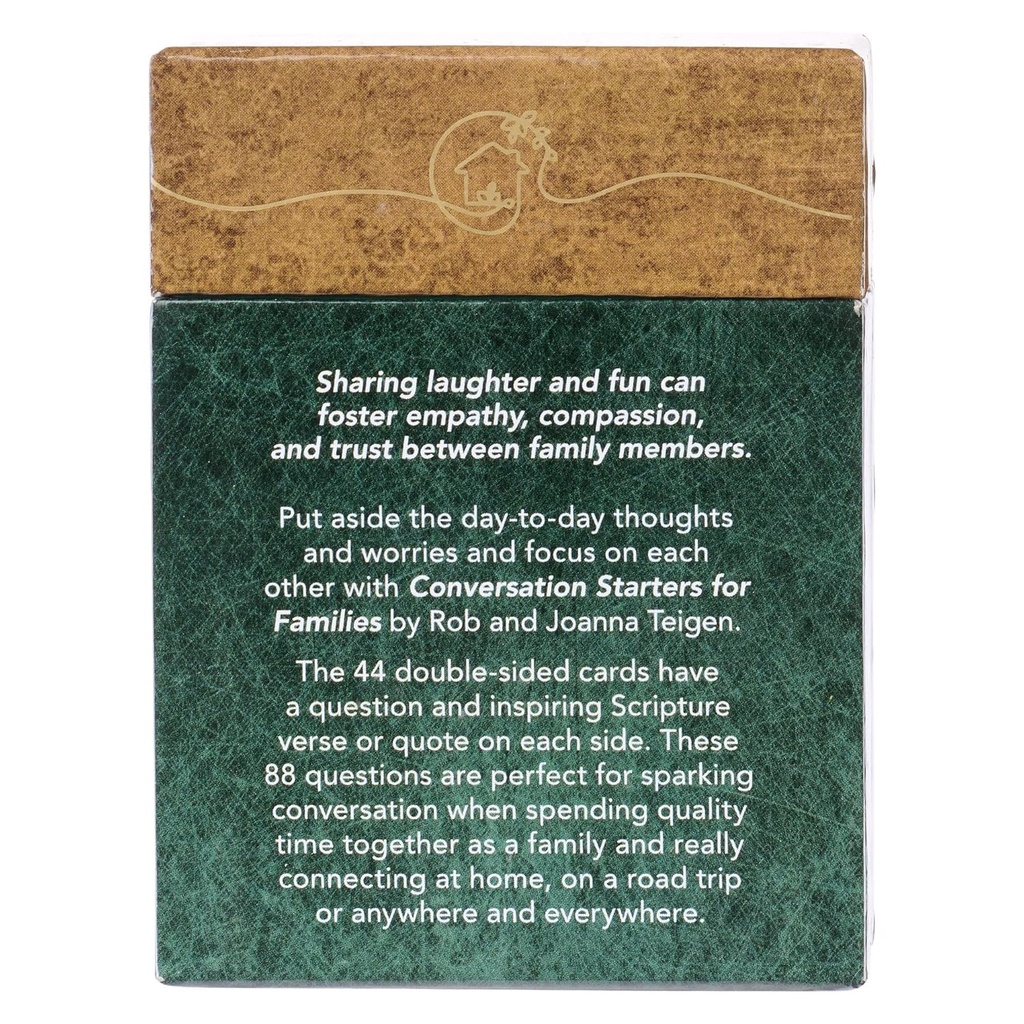 Conversation Starters For Families Boxed Set