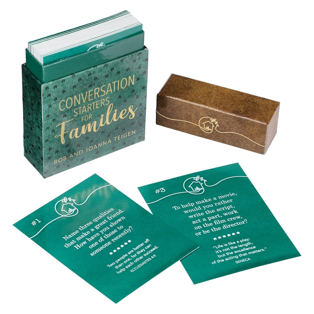 Conversation Starters For Families Boxed Set