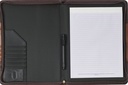 Executive Padfolio Man of God Honey Brown/Espresso