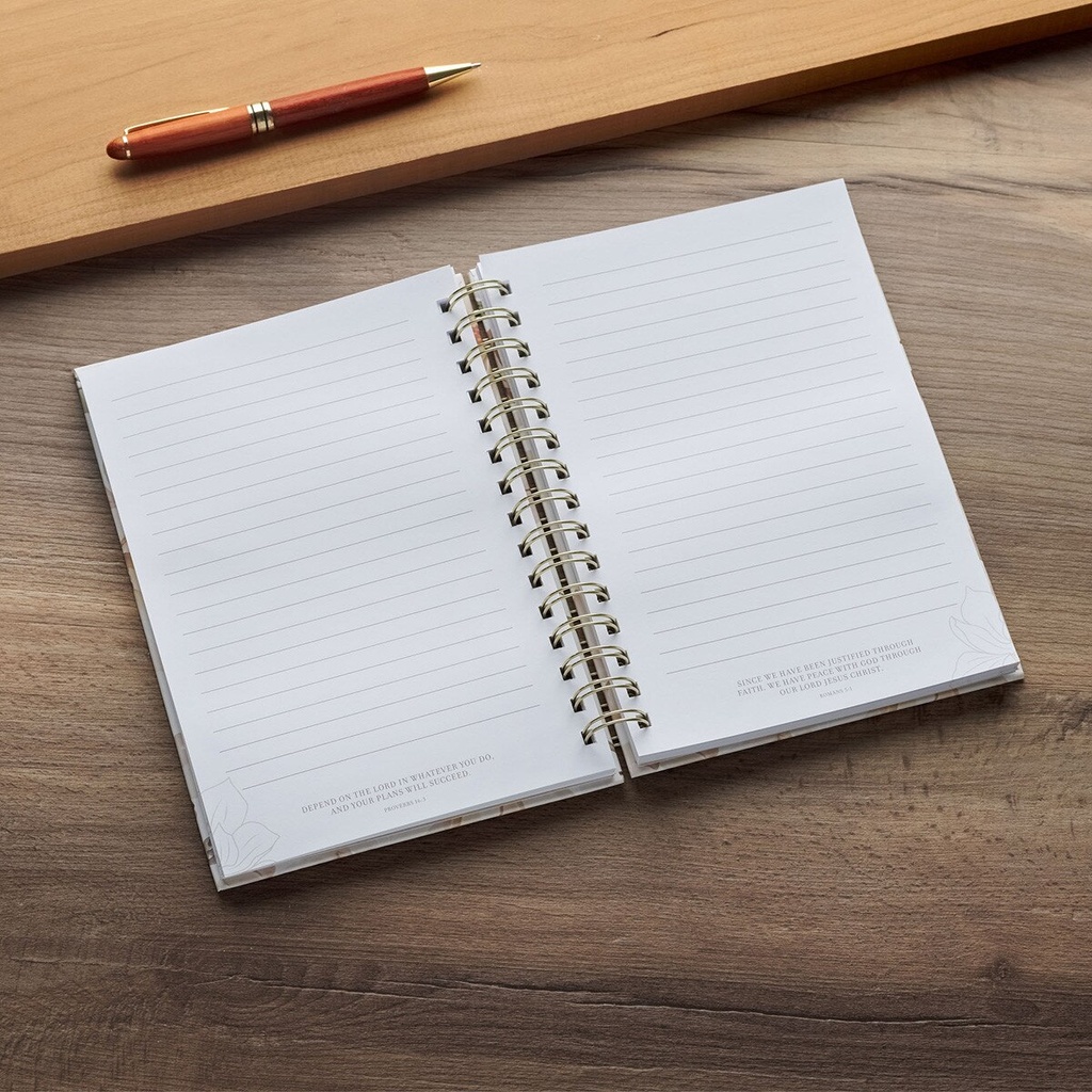 Journal All Things For Good White Magnolia 