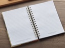 Journal Be Still and Know Yellow Rose Wirebound (01/25)