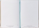 Journal Be Still & Know Teal Floral w/Pen Holder