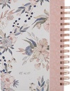 Journal Be Still Pink Floral Wirebound 
