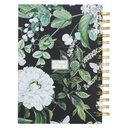 Journal Clothed With Strength & Dignity Blk Wirebound