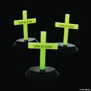 Cross Plastic Glow in the Dark Pack of 12