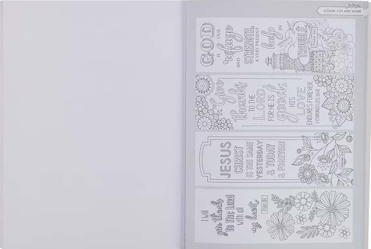 Grateful & Blessed Colouring Book Table & Chairs