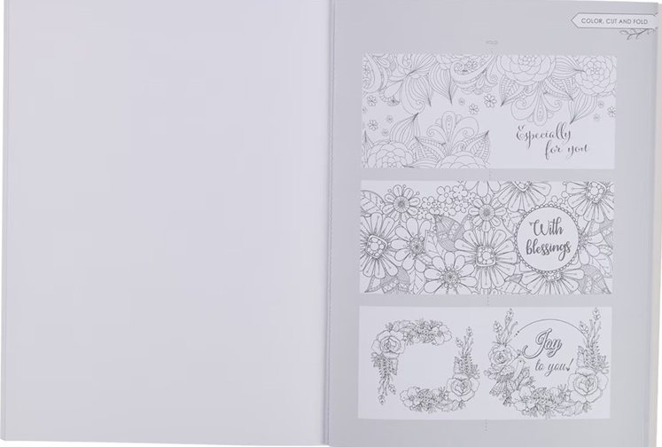 Grateful & Blessed Colouring Book Table & Chairs