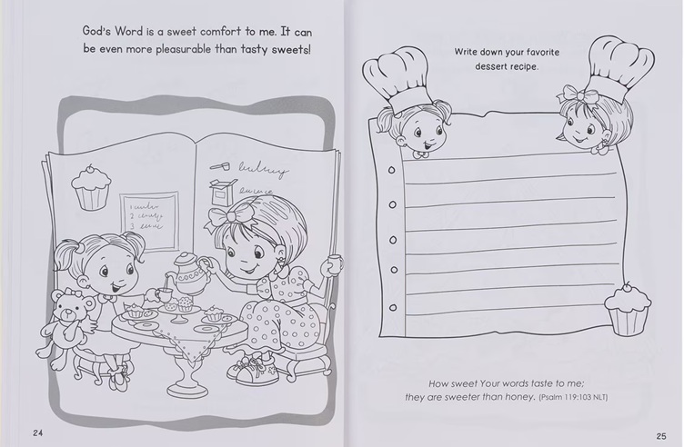 God's Word Is Great Colouring Activity Book