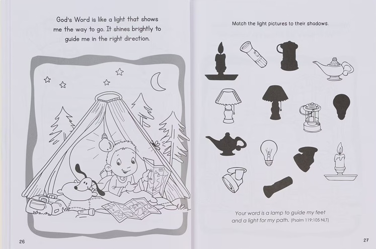 God's Word Is Great Colouring Activity Book