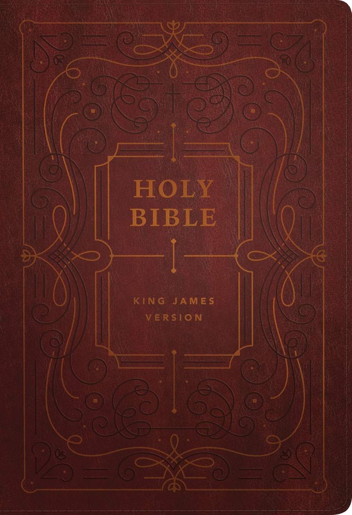 KJV Large Print Thinline Ref Filament Enabled Burg Index