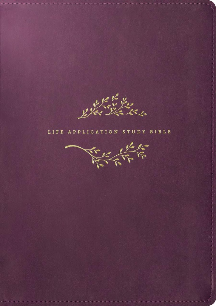 KJV Life Application Bible 3rd Ed Lge Pt Purple Index