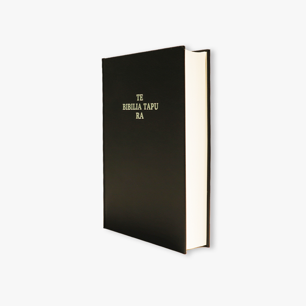 Cook Island Maori Bible Edited Black Hardcover  (2025)