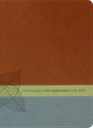 NLT Chronological Life Application TuTone Brown/Green/Teal