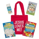 Jesus Loves Me Church Activity Kits For Kids Red