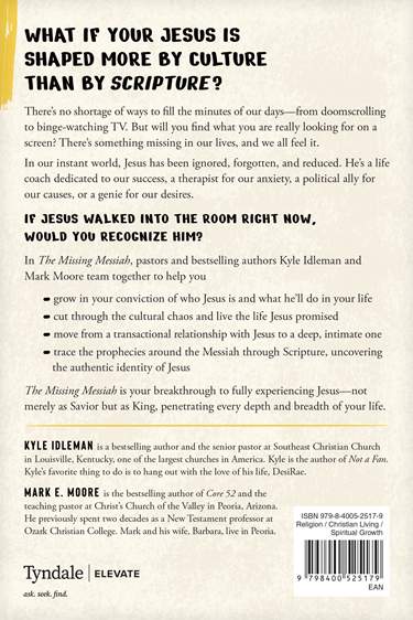 The Missing Messiah - The Jesus We Can No Longer Ignore (03/26)