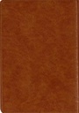 [JL669] Journal Classic Stand Firm Brown Faux Leather

