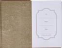 [JL669] Journal Classic Stand Firm Brown Faux Leather
