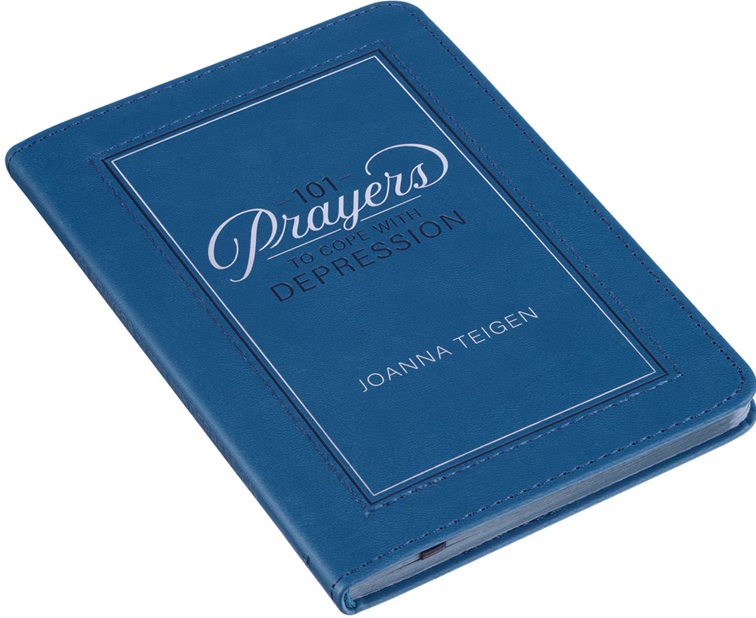 101 Prayers To Cope With Depression Teal (01/25)