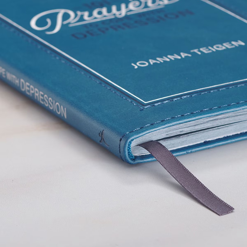 101 Prayers To Cope With Depression Teal (01/25)