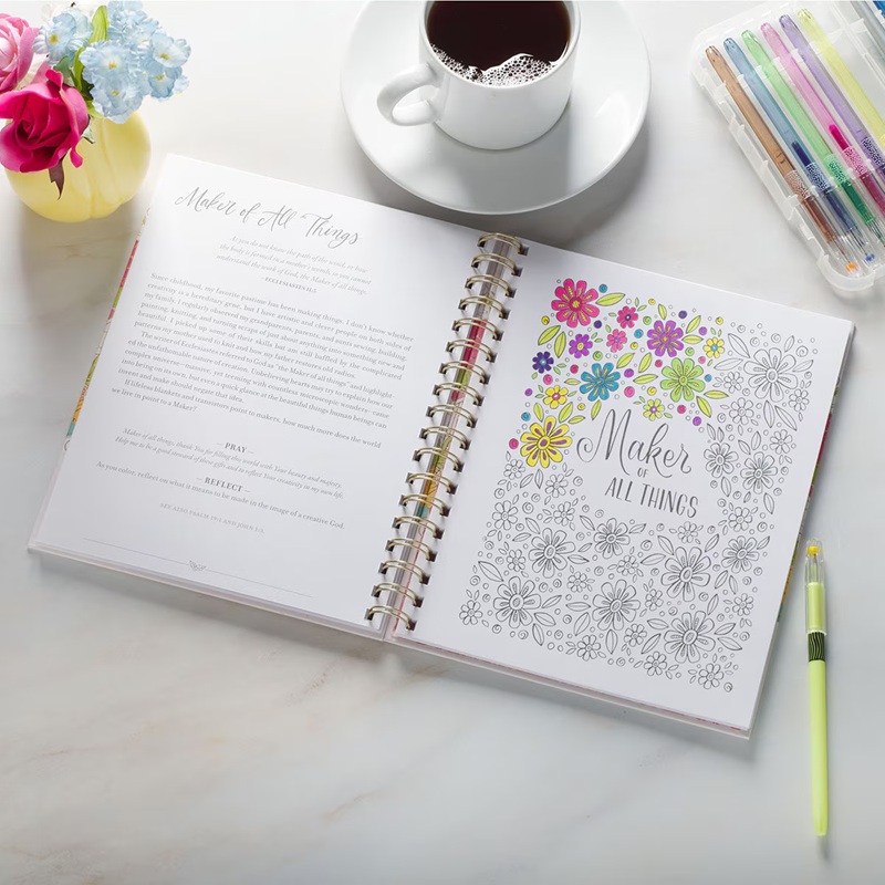 Colouring The Names of God Devotional (01/25)