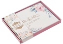 Guest Book Medium Mr & Mrs Peach Floral