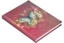 Journal Be Still Butterfly Pink Hardcover